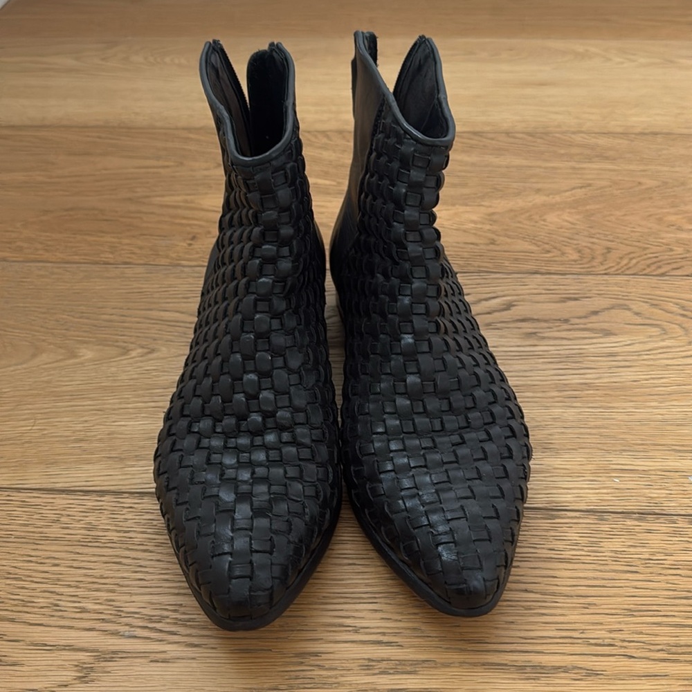 Size 38, Handmade Leather Ankle Boots